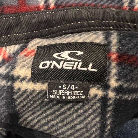 O’Neill Fleece Plaid Jacket‎ - Picture 2 of 3